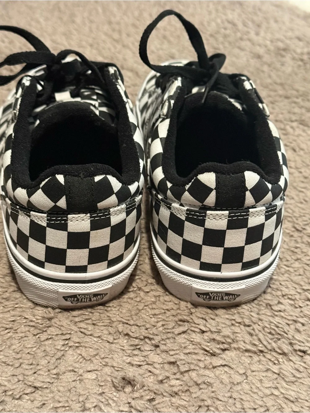 Vans iconic checkerboard